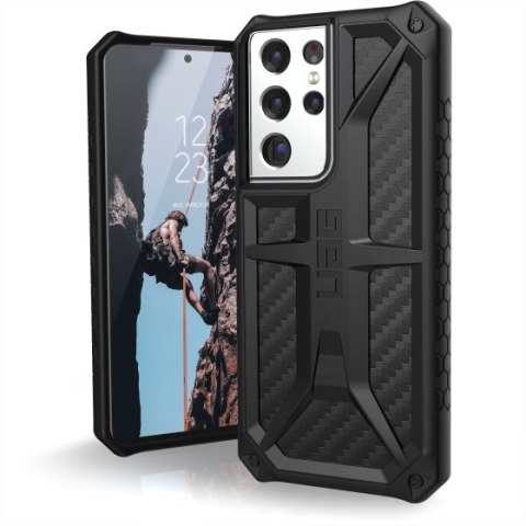 UAG Monarch - obudowa ochronna do Samsung Galaxy S21 Ultra 5G (carbon fiber) [go]