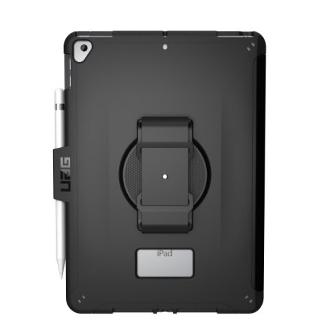 UAG Scout Hand Strap - obudowa ochronna z uchwytem na dłoń do iPad 10.2" 7/8/9 generacja (czarna) (wersja OEM)