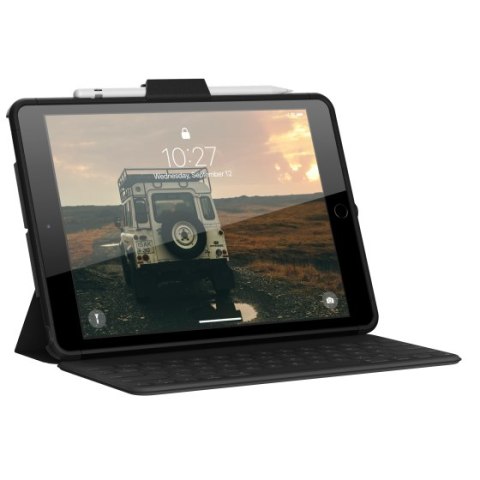 UAG Scout Hand Strap - obudowa ochronna z uchwytem na dłoń do iPad 10.2" 7/8/9 generacja (czarna) (wersja OEM)