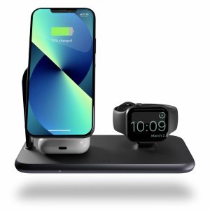 ZENS Aluminium Magnetic + Watch 4w1 - bezprzedwodowa ładowarka do dwóch urządzeń 20W, USB-C oraz Apple Watch, kompatybilna z Mag