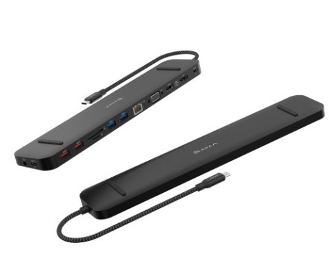 Adam Elements Casa Hub Pro Max - hub USB-C do 13 urządzeń (USB-C PD 3.0, DisplayPort4K, HDMI4K, VGA, Gigabit Ethernet, USB-A 3.1
