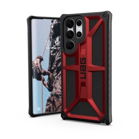 UAG Monarch - obudowa ochronna do Samsung Galaxy S22 Ultra 5G (czerwona)