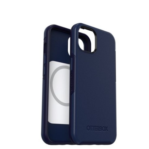 OtterBox Symmetry Plus - obudowa ochronna do iPhone 13 kompatybilna z MagSafe (Navy Captain)