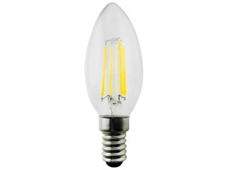 Żarówka filamentowa LED E14 Maclean MCE286 WW 6W 230V ciepła biała 3000K 806lm retro edison