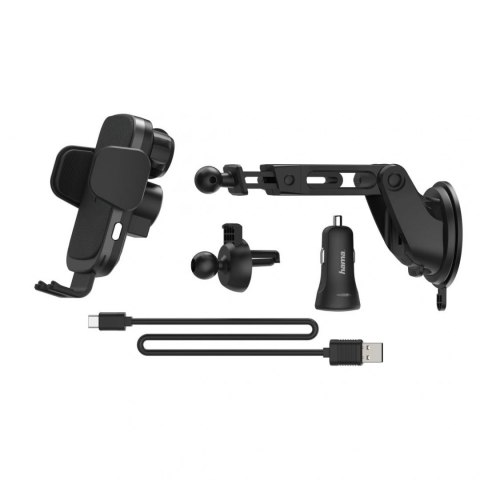 Ładowarka samochodowa Hama indukcyjna "FC10 Motion", czarna