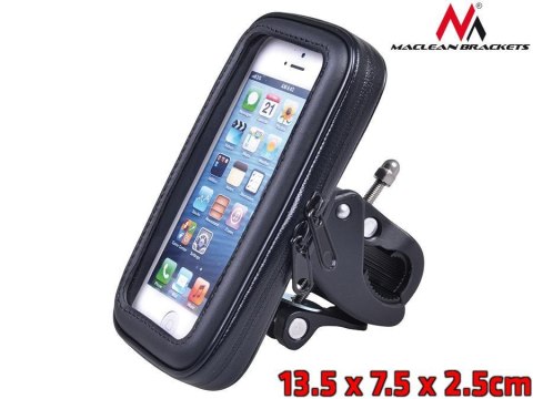 Uchwyt rowerowy Maclean MC-688 M do telefonu rozmiar S, wodoodporny uniwersalny