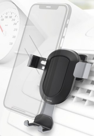 Uchwyt samochodowy Hama GSM "Gravity" dla urządz. o szer. 5.5 - 8.5 cm