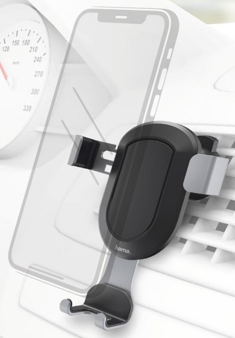 Uchwyt samochodowy Hama GSM "Gravity" dla urządz. o szer. 5.5 - 8.5 cm