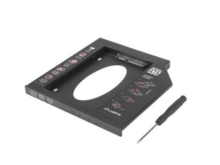 Adapter HDD Lanberg ramka 5.25" -> 2.5" SLIM 9.5mm HDD w miejsce CD/DVD