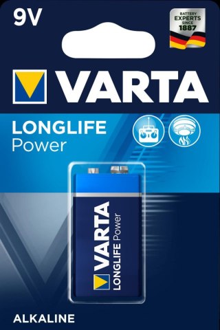 Baterie VARTA High Energy, E-Block, 9V 6LR61/PP3 - 1 szt