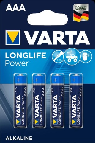 Baterie VARTA High Energy, Micro LR03/AAA - 4 szt