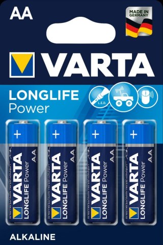 Baterie VARTA High Energy, Mignon LR06/AA - 4 szt