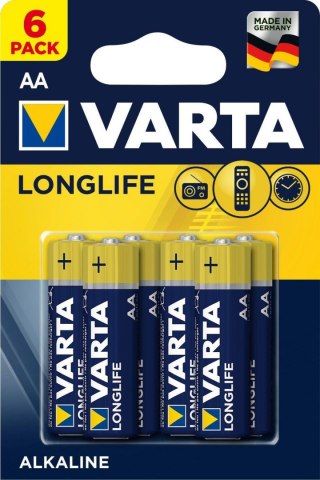 Baterie VARTA Longlife Extra LR6/AA 6szt