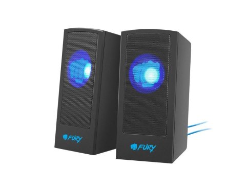 Głośniki Fury Skyray 2.0 5W RMS czarno-niebieskie