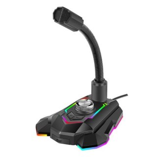 Mikrofon przewodowy Marvo MIC-05 Gaming, RGB, Magic Voice, Port USB