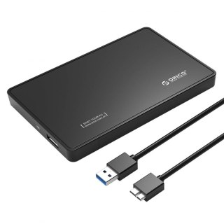 Obudowa na dysk Orico 2588US3-V1-BK-BP SATA, 2,5" USB 3.1 metal czarna