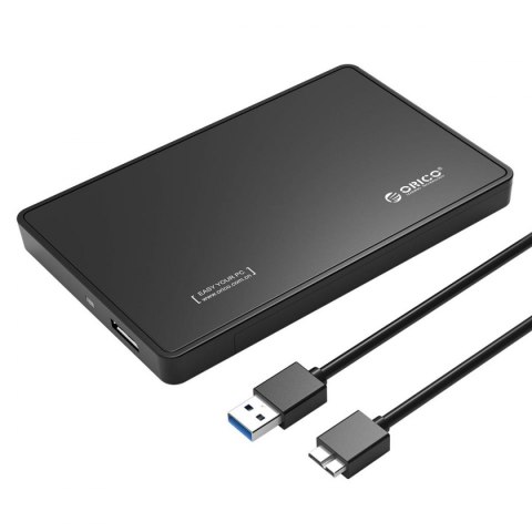 Obudowa na dysk Orico 2588US3-V1-BK-BP SATA, 2,5" USB 3.1 metal czarna