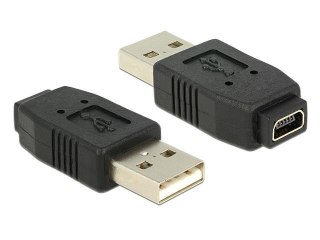 Adapter Delock USB-A (M) -> mini USB (F)