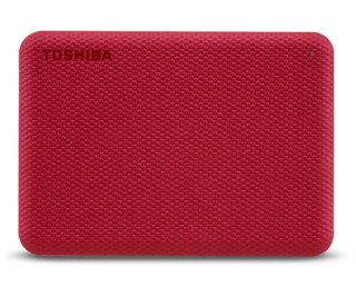 Dysk zewnętrzny Toshiba Canvio Advance 2TB 2,5" USB 3.2 Gen 1 red