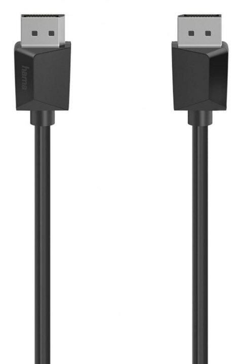 Kabel Hama Displayport DP 1.2 Ultra HD 4K 0,75m czarny