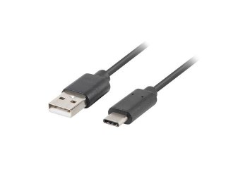 Kabel USB 2.0 Lanberg Type-C(M) - AM 0,5m czarny QC 3.0