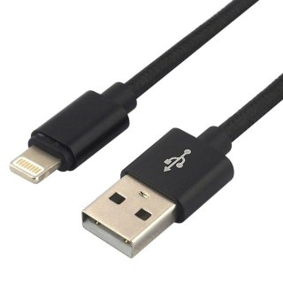 Kabel USB - Lightning everActive CBB-1IB 1m czarny