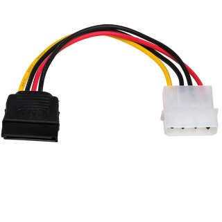 Kabel adapter Akyga AK-CA-17 Molex (M) - SATA (F) 0,15m