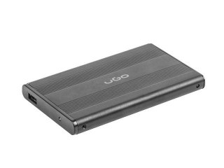 Obudowa na dysk UGO Marapi S130 USB 3.0 SATA III 2,5" aluminium czarna