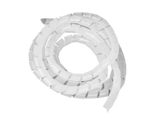 Osłona maskująca na kable Maclean MCTV-687 T (20.4*22mm) 3m transparentna spirala