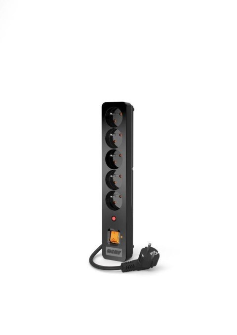 Listwa przeciwprzepięciowa Acar X5 Plus 1,5m czarna