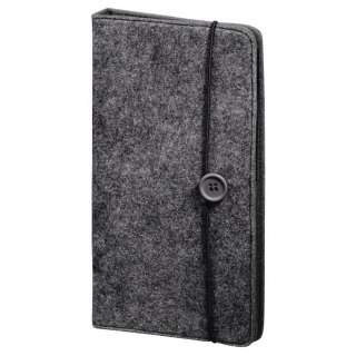 Futerał Hama CD Wallet Felt 48 CD, szary