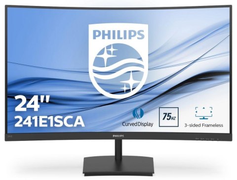 Monitor Philips 23,6" 241E1SCA/00 VGA HDMI głośniki