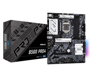 Płyta ASRock B560 Pro4 /B560/DDR4/SATA3/M.2/USB3.0/PCIe4.0/s.1200/ATX