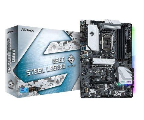 Płyta ASRock B560 Steel Legend /B560/DDR4/SATA3/M.2/USB3.0/PCIe4.0/s.1200/ATX