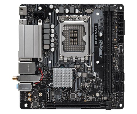 Płyta ASRock B660M-ITX/AC /B660/DDR4/SATA3/M.2/USB3.0/PCIe4.0/WiFi/BT/s.1700/mITX