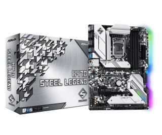 Płyta ASRock H470 Steel Legend /H470/DDR4/SATA3/M.2/USB3.1/PCIe3.0/M.2/s.1200/ATX