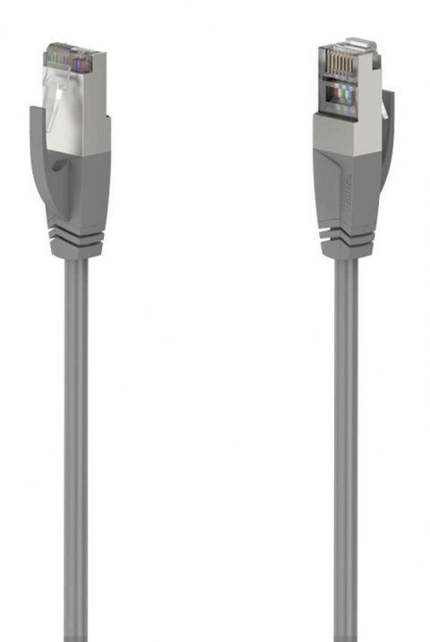 Kabel sieciowy Hama CAT5e F/UTP 1 Gbit/s 3m szary