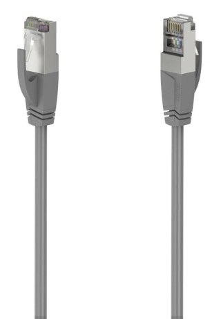 Kabel sieciowy Hama CAT5e F/UTP 1 Gbit/s 5m szary