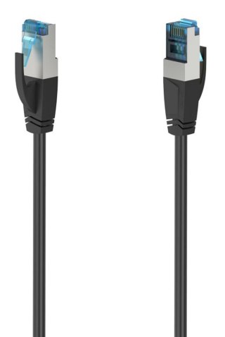 Kabel sieciowy Hama CAT6a S/FTP 10 Gbit/s 10m czarny
