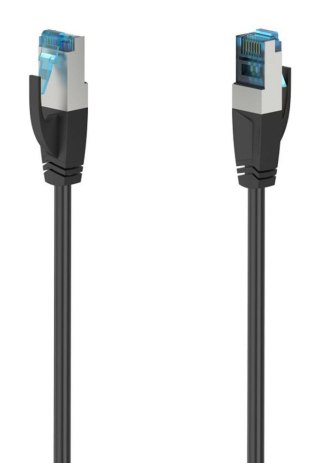Kabel sieciowy Hama CAT6a S/FTP 10 Gbit/s 15m czarny