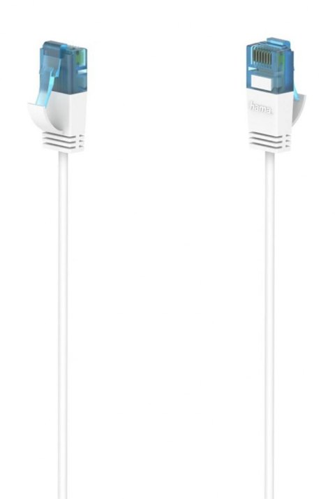 Kabel sieciowy Hama CAT6a U/UTP 10 Gbit/s Flexi 1,5m biały