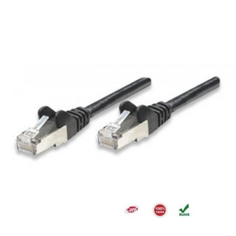 PatchCord 100% miedź Intellinet Cat.6 UTP, 1m, czarny