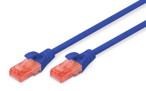 Patchcord DIGITUS UTP kat. 6 10m PVC niebieski