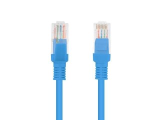 Patchcord Lanberg UTP kat.5e 0,5m niebieski