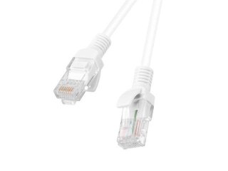 Patchcord Lanberg UTP kat.5e 5m biały