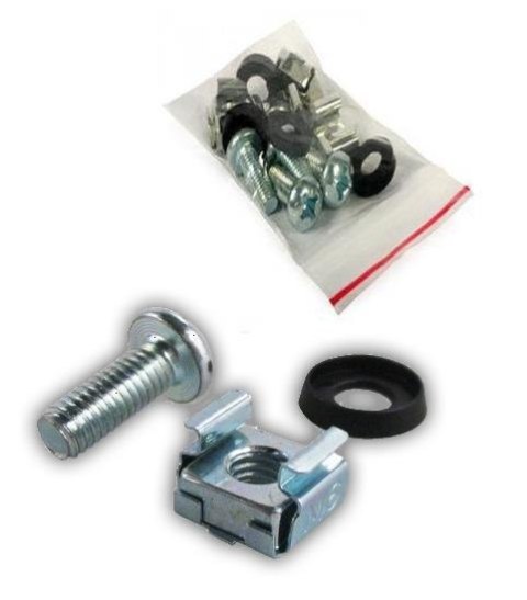 Zestaw śrub Intellinet do szaf Rack 3x 4 komplety: śruby M6 + nakrętki + podkładki