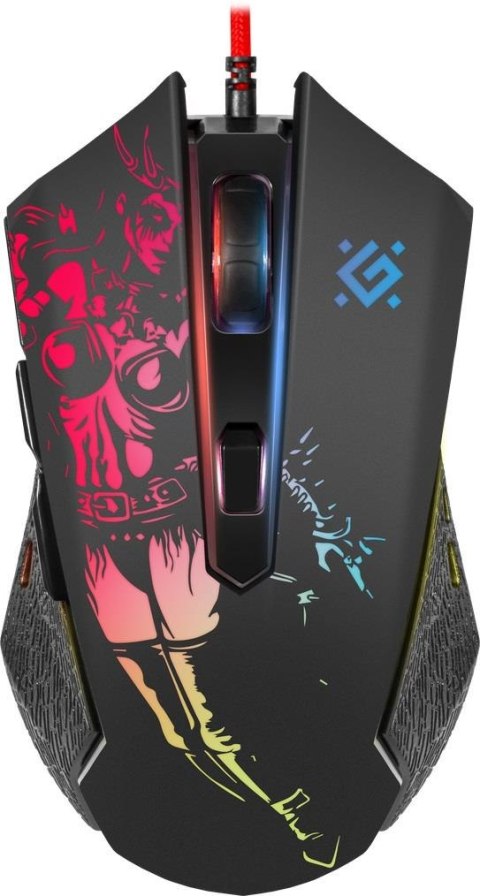 Mysz przewodowa Defender Sin'Sister GM-933 7200dpi 6P + podkładka Gaming + GRA