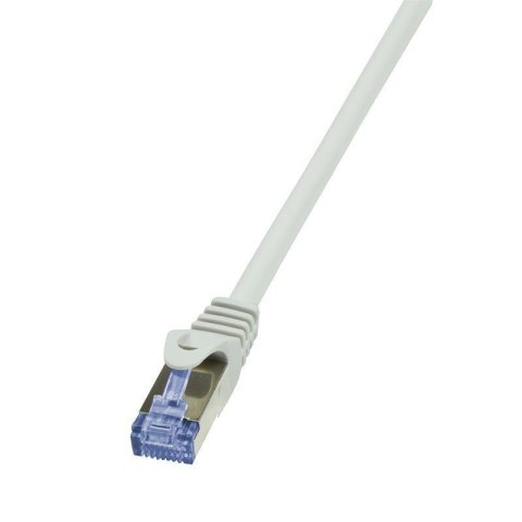 Patchcord LogiLink CQ4012S Cat.6A/7 600 MHz S/FTP PIMF 0,25m szary