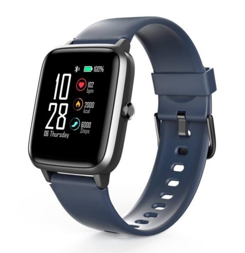 Smartwatch Hama Fit Watch 4900, czarno-granatowy