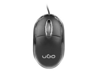 Mysz przewodowa UGO UMY-1007 Simple optyczna 1000 DPI czarna